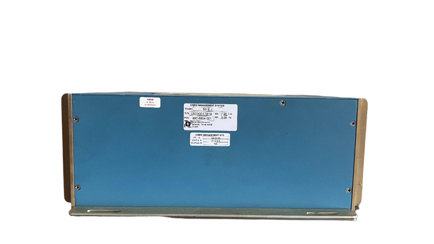 990-6804-001 – MHE II Mod 1 Cabin Management Module – Global Express/5000/6000 – S/N 5030017819 P-001